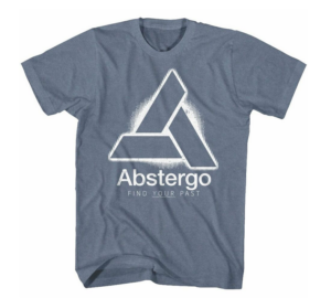 An Abstergo Industries Shirt
